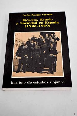 Bild des Verkufers fr Ejrcito, estado y sociedad en Espaa zum Verkauf von Alcan Libros