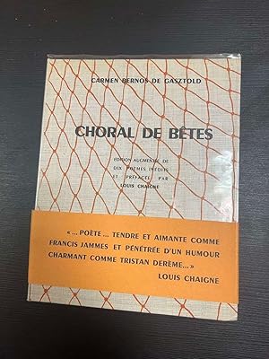 Imagen del vendedor de Choral de Betes a la venta por Dmons et Merveilles