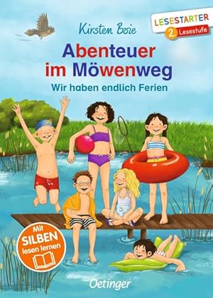 Bild des Verkufers fr Abenteuer im Mwenweg. Wir haben endlich Ferien. Mit Silben lesen lernen. LESESTARTER. 2. Lesestufe. Mit Bildern von Nadine Jessler. Alter: ab 7 Jahren. zum Verkauf von A43 Kulturgut