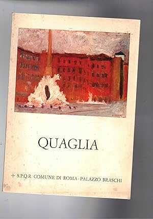 Bild des Verkufers fr Omaggio a Carlo Quaglia. Mostra fatta a Palazzo Braschi nel giugno 1974. zum Verkauf von Libreria Gull