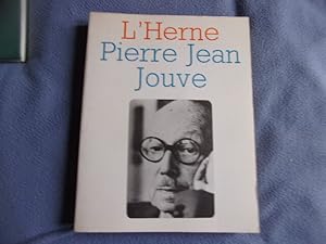 L'Herne Pierre Jean Jouve