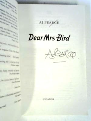 Seller image for Dear Mrs Bird: Cosy Up With This Heartwarming And Heartbreaking Novel Set In Wartime London (The Emmy Lake Chronicles, 1) for sale by World of Rare Books