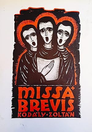 Missa brevis (. . . tempore belli) [For mixed choir with organ accompaniment.]