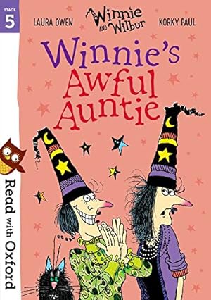Bild des Verkufers fr Read with Oxford: Stage 5: Winnie and Wilbur: Winnie's Awful Auntie zum Verkauf von WeBuyBooks