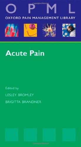 Bild des Verkufers fr Acute Pain (Oxford Pain Management Library) zum Verkauf von WeBuyBooks