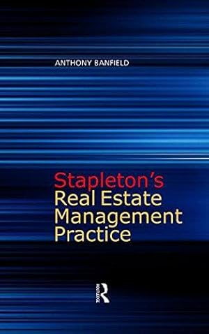 Bild des Verkufers fr Stapleton's Real Estate Management Practice zum Verkauf von WeBuyBooks