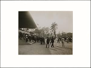 Rennbahn Grunewald. Original Pressefoto.