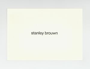 Exhibition postcard: stanley brouwn (16 January-10 February 1990)