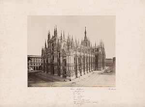 Ansicht vom Dom. Milano Duomo.