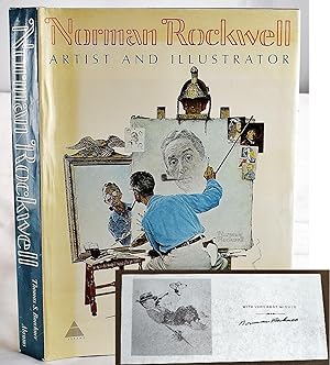 Bild des Verkufers fr Norman Rockwell: Artist and Illustrator (Signed by Rockwell) zum Verkauf von Sequitur Books