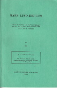 The structures of trade in Asia in the sixteenth and seventeenth centuries *)