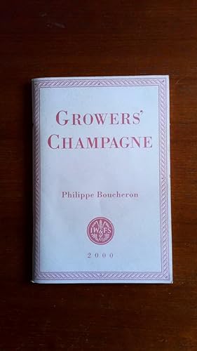Imagen del vendedor de Growers' Champagne a la venta por Le Plessis Books