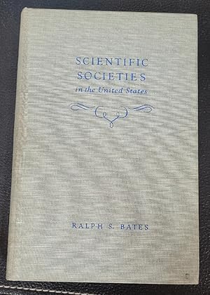 Imagen del vendedor de Scientific societies in the United States, a la venta por Heisenbooks