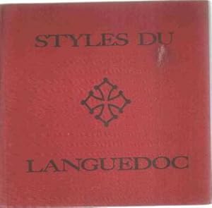 Bild des Verkufers fr Styles du languedoc zum Verkauf von Ammareal