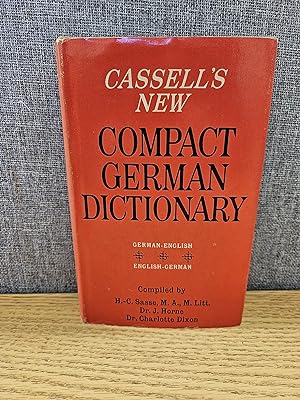 Immagine del venditore per Cassell's New Compact German Dictionary venduto da HGG Books
