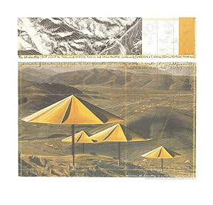 Imagen del vendedor de JAVACHEFF CHRISTO The Yellow Umbrellas, 1991 a la venta por Art Wise