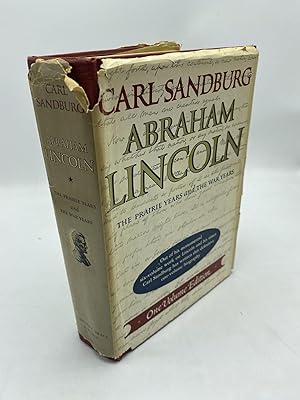 Seller image for Abraham Lincoln: The Prairie Years and the War Years One Volume Edition for sale by Shadyside Books