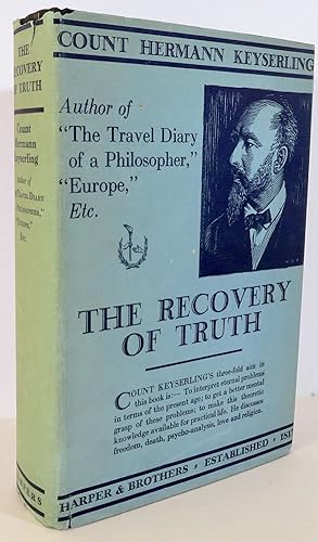 Immagine del venditore per The Recovery of Truth venduto da Evolving Lens Bookseller