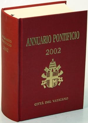 Bild des Verkufers fr Annuario Pontificio per l'anno 2002. zum Verkauf von Antiquariat Gallus / Dr. P. Adelsberger