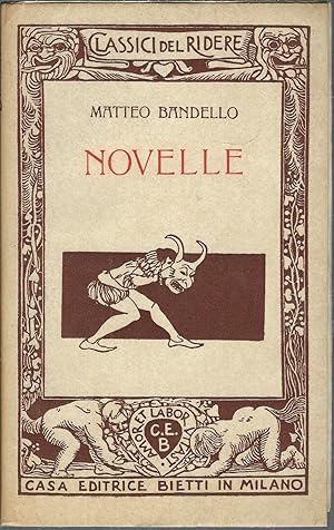 Seller image for NOVELLE CLASSICI DEL RIDERE for sale by Libreria Rita Vittadello