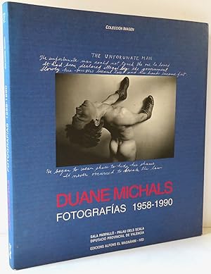Bild des Verkufers fr Duane Michals : Fotografas 1958-1990 ( Sala Parpall 1993 ) zum Verkauf von Evolving Lens Bookseller