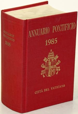 Bild des Verkufers fr Annuario Pontificio per l'anno 1985. zum Verkauf von Antiquariat Gallus / Dr. P. Adelsberger