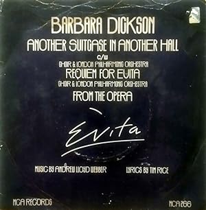 Bild des Verkufers fr Another Suitcase In Another Hall / Requiem For Evita [7" 45 rpm Promo] zum Verkauf von Kayleighbug Books, IOBA