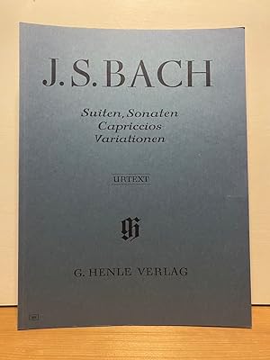 Bild des Verkufers fr Johann Sebastian Bach - Suiten, Sonaten, Capriccios, Variationen : Besetzung: Klavier zu zwei Hnden zum Verkauf von Buchhandlung Neues Leben