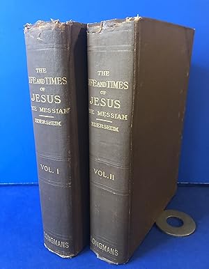 Immagine del venditore per The Life and Times of Jesus The Messiah in Two Volumes venduto da Smythe Books LLC