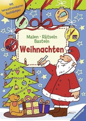 Image du vendeur pour Malen - Rtseln - Basteln. Weihnachten mis en vente par Smartbuy