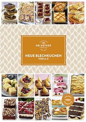 Seller image for Dr. Oetker Neue Blechkuchen von A-Z for sale by BuchWeltWeit Ludwig Meier e.K.