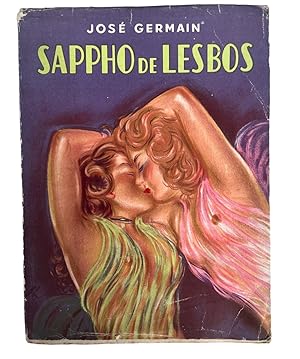 Bild des Verkufers fr 1957 Early Lesbian Pulp Novel Sappho de Lesbos by Jose Germain zum Verkauf von Max Rambod Inc