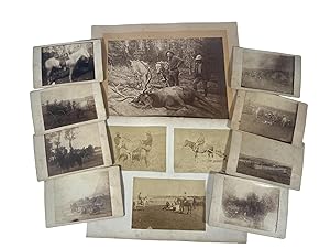 Imagen del vendedor de Wild West Archive of 12 Albumen Photographs a la venta por Max Rambod Inc