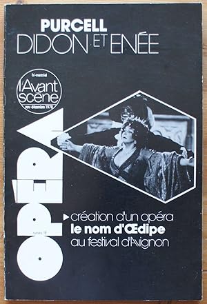 L'Avant-Scène Opéra - Numéro 18 de novembre-décembre 1978 - Didon et Enée de Purcell