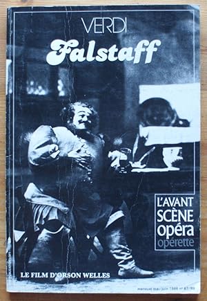 L'Avant-Scène Opéra - Numéro 87/88 de mai/juin 1986 - Falstaff de Verdi