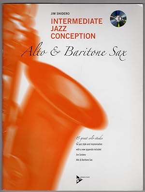 Intermediate Jazz Conception: Alto & Baritone Sax - 15 Great Solo Etudes (Book & CD)