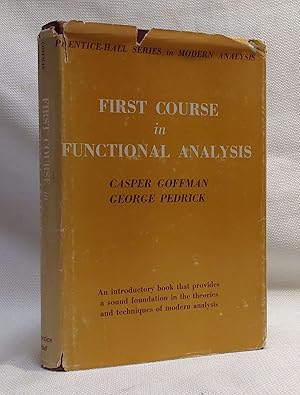 Seller image for First Course In Functional Analysis for sale by Book House in Dinkytown, IOBA