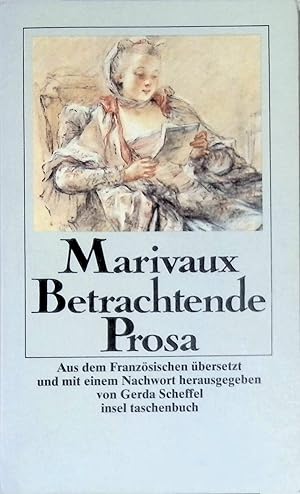 Bild des Verkufers fr Betrachtende Prosa. Insel-Taschenbuch ; (Nr 1049) zum Verkauf von books4less (Versandantiquariat Petra Gros GmbH & Co. KG)