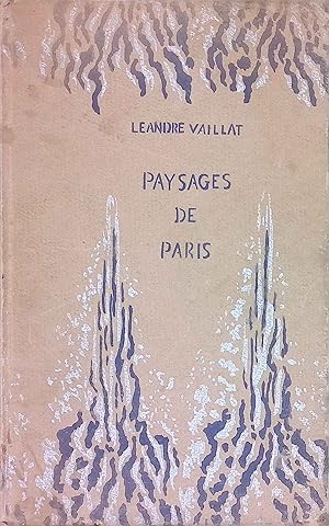 Bild des Verkufers fr Paysages de Paris. zum Verkauf von books4less (Versandantiquariat Petra Gros GmbH & Co. KG)