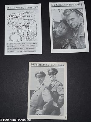 Die Schwulen Buchläden [three pocket-size catalogues]