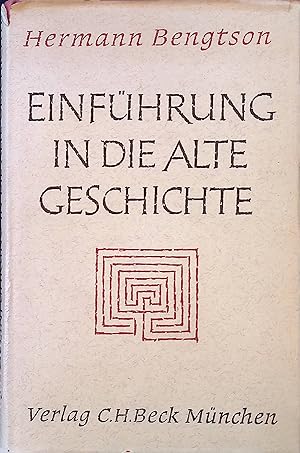 Seller image for Einfhrung in die alte Geschichte. for sale by books4less (Versandantiquariat Petra Gros GmbH & Co. KG)