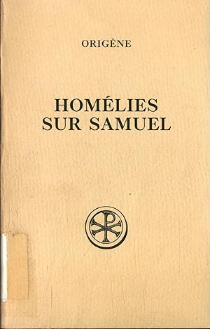 Immagine del venditore per Homlies sur Samuel No 328 venduto da avelibro OHG