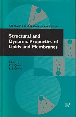 Bild des Verkufers fr Structural and Dynamic Properties of Lipids and Membranes (Portland Press Research Monograph III) zum Verkauf von Bcher bei den 7 Bergen