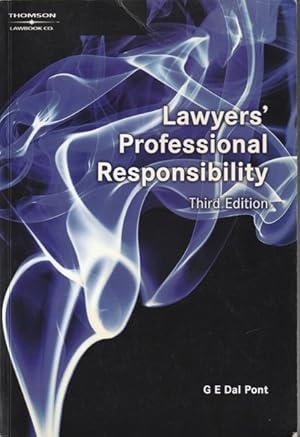 Seller image for Lawyers' Professional Responsibility: Third Edition for sale by Goulds Book Arcade, Sydney