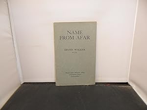 Seller image for Name From Afar for sale by Provan Books