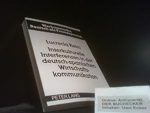 Imagen del vendedor de Interkulturelle Interferenzen in der deutsch-spanischen Wirtschaftskommunikation. Werkstattreihe Deutsch als Fremdsprache ; Bd. 47 a la venta por Der Buchecker