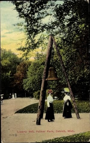 Ansichtskarte / Postkarte Detroit Michigan USA, Liberty Bell, Palmer Park