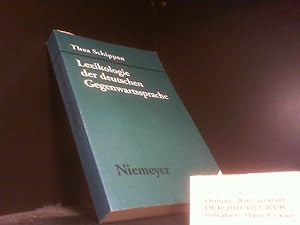 Bild des Verkufers fr Lexikologie der deutschen Gegenwartssprache. Studienbuch zum Verkauf von Der Buchecker