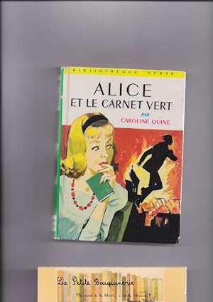 Image du vendeur pour Alice et le carnet vert mis en vente par La Petite Bouquinerie