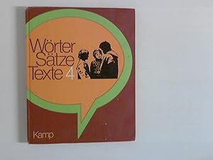 Imagen del vendedor de Wrter Stze Texte 4 - Sprachbuch fr die Primrstufe a la venta por ANTIQUARIAT FRDEBUCH Inh.Michael Simon